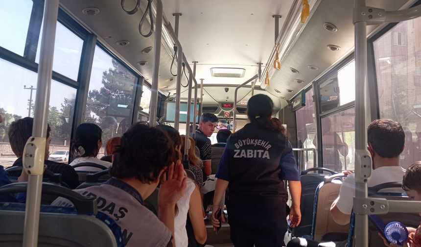 Mardin'de Toplu Taşımada Klima Denetimi Yapıldı