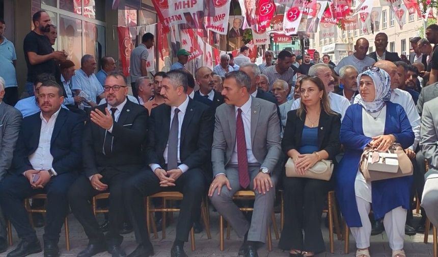 MHP Gerger 15. Olağan Kongresi Yoğun Katılımla Yapıldı