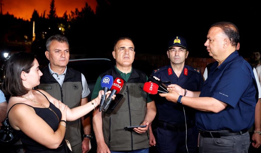 Milas Yangını: 1120 Kişi Tahliye Edildi