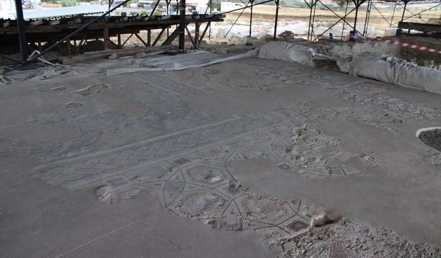 Pompeiopolis'te Roma villasının mozaikleri turizme kazandırılacak