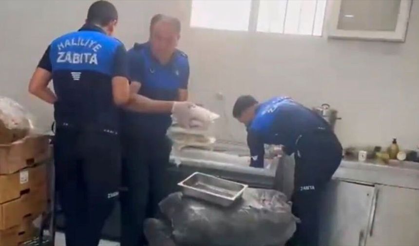 Haliliye'de Bozuk Et Operasyonu Gerçekleştirildi