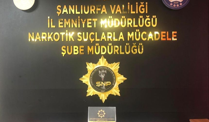 Şanlıurfa'da yasa dışı madde operasyonunda 5 tutuklama