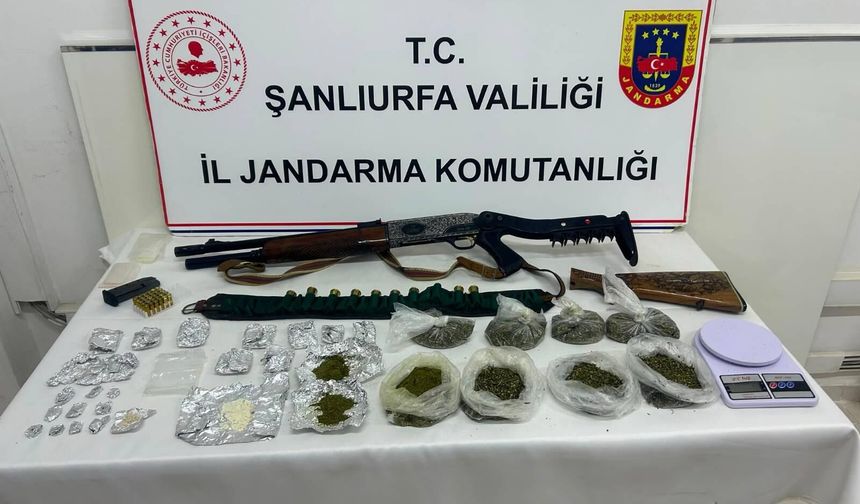 Jandarmadan Suruç'ta Yasa Dışı Madde Operasyonu