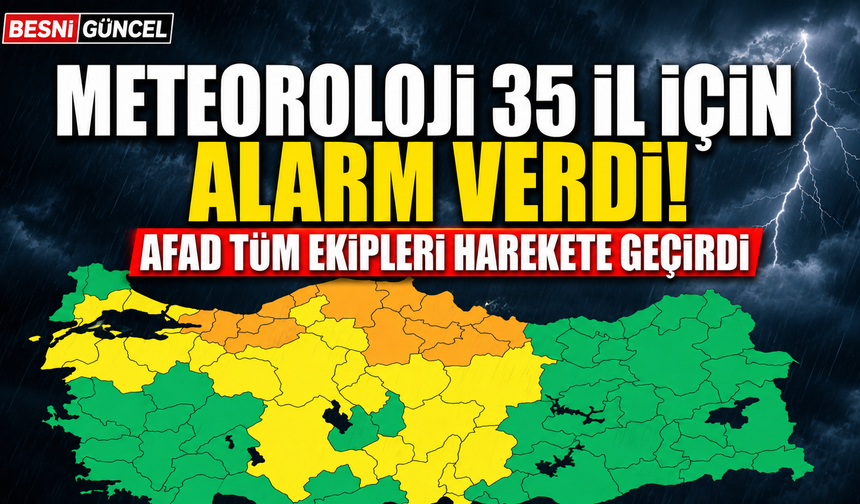 Şiddetli yağış ve fırtına uyarısı: AFAD'dan kritik açıklama