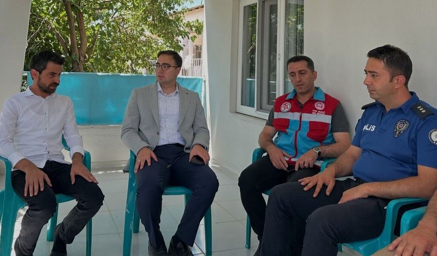 Sincik Kaymakamı Fatih Yıldız'dan Şehit Ailesine Ziyaret