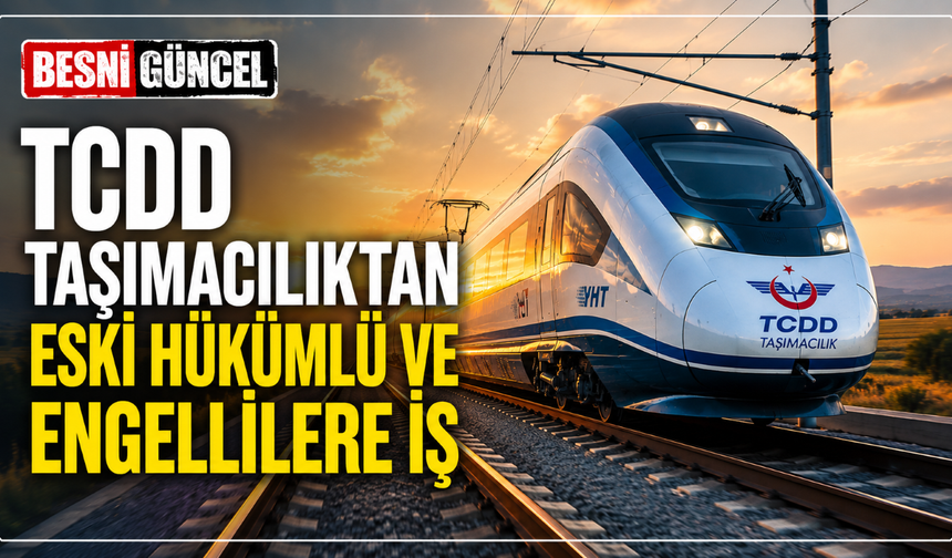 TCDD Taşımacılık personel alımı başladı