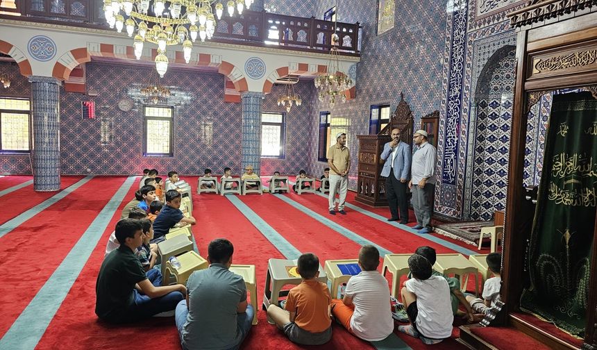 Viranşehir'de Yaz Kur'an Kursları Öğrencilerini Ağırlıyor
