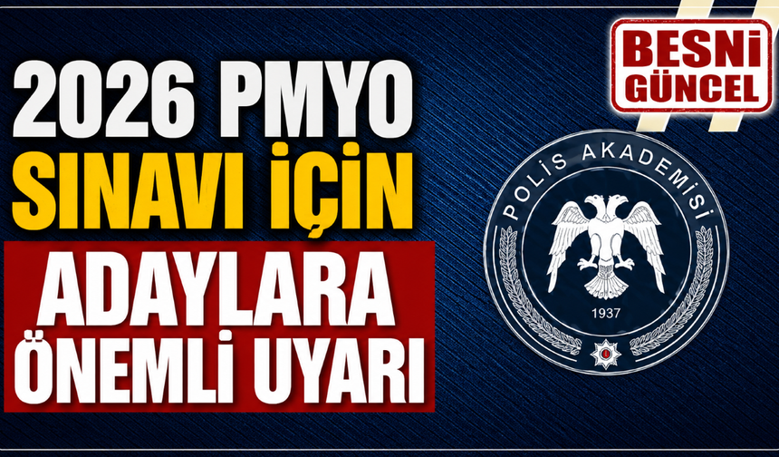 PMYO Adayları Sınav Yerlerini e-Devlet’ten Öğrenecek