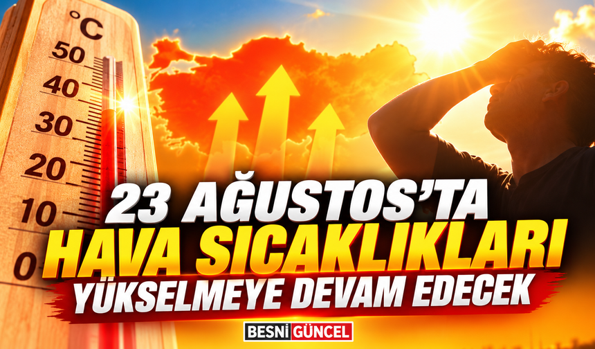 Sıcaklıklar Artıyor Kuvvetli Rüzgar Uyarısı