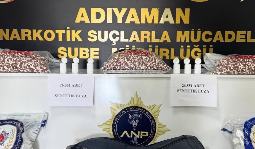 Adıyaman Emniyetinden Suç ve Uyuşturucuya Darbe