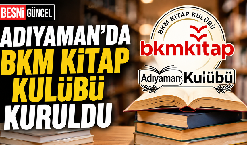 BKM Kitap Kulübü Adıyaman'da okurlarla buluşuyor