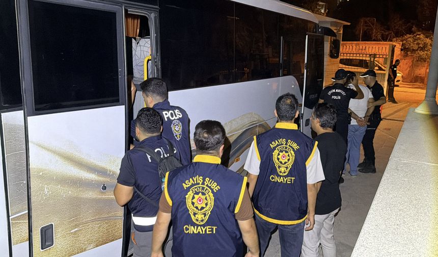 Adıyaman'da suç örgütü operasyonunda beş kişi tutuklandı