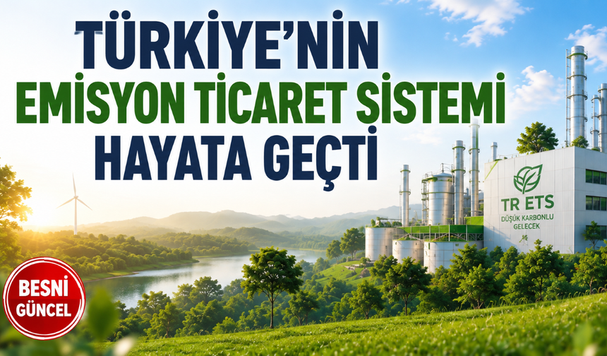 Türkiye’nin Emisyon Ticaret Sistemi Hayata Geçti