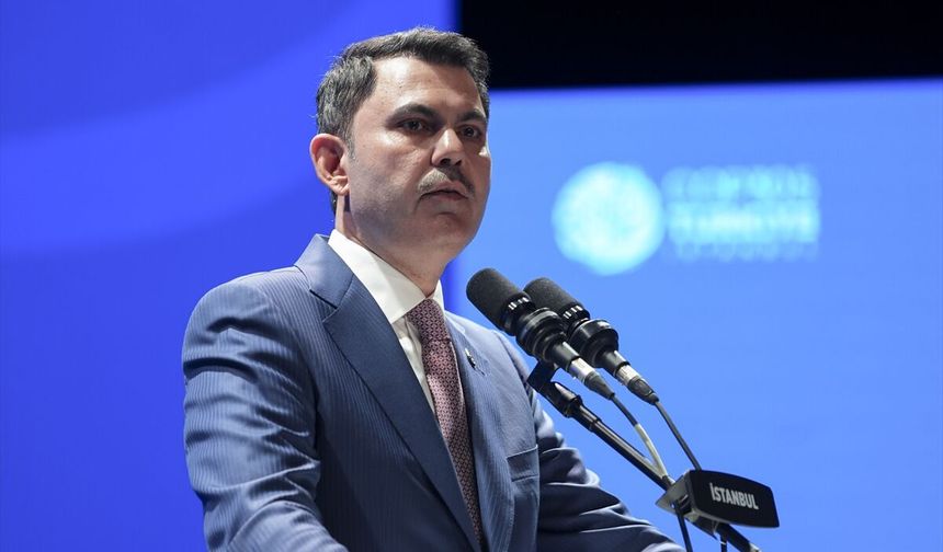 Bakan Kurum'dan İklim Zirvesi'nde Geri Dönüşüm Vurgusu