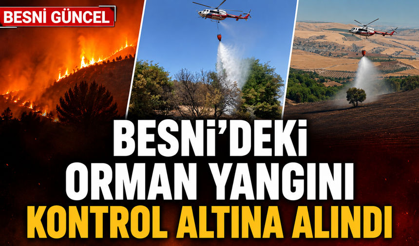 Karaağaç-Yelbastı arasındaki yangın söndürüldü
