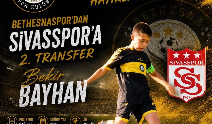 Bethesna’nın 2014 Doğumlu Sporcusu Bekir Bayhan’dan Büyük Başarı