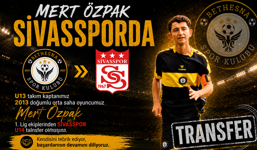 Besni Bethesnaspor’dan Profesyonel Takıma İlk Transfer