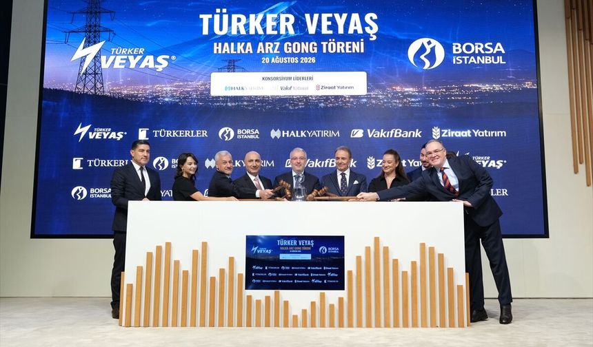 Türker VEYAŞ, Borsa İstanbul'da işlem görmeye başladı