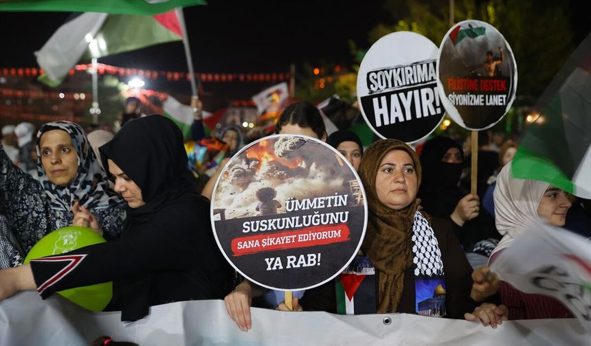 Filistin Konvoyu, Mardin'de miting düzenledi