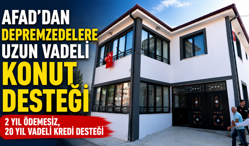 Yozgat’ta depremzedeler kendi yaptıkları evlerine yerleşti