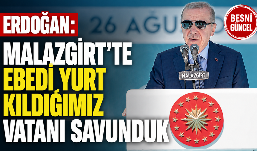 Erdoğan: “Cennet Vatanı Canımız Pahasına Savunduk”