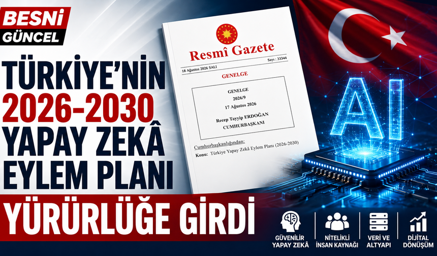 Cumhurbaşkanlığı Genelgesiyle Türkiye Yapay Zekâ Eylem Planı Açıklandı