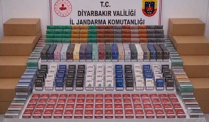 Diyarbakır'da kaçakçılık operasyonlarında 76 kişi hakkında işlem yapıldı