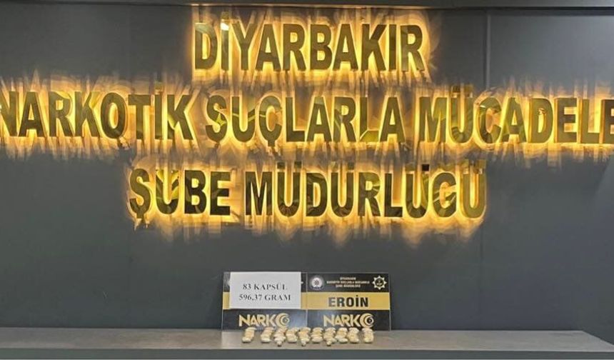Diyarbakır'da Yasa Dışı Madde Operasyonunda Yakalama