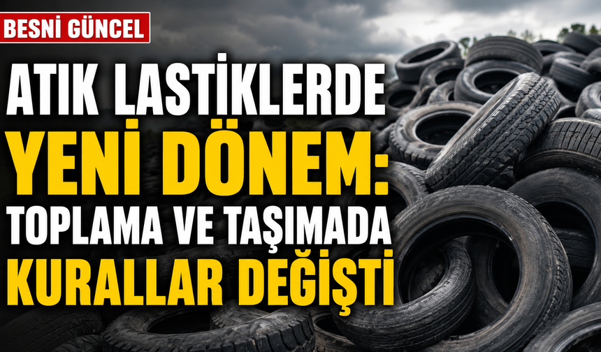 Eski lastik sahiplerini ilgilendiren düzenleme: Yeni dönem başladı