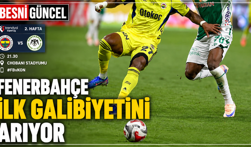 Fenerbahçe’nin Konuğu Konyaspor