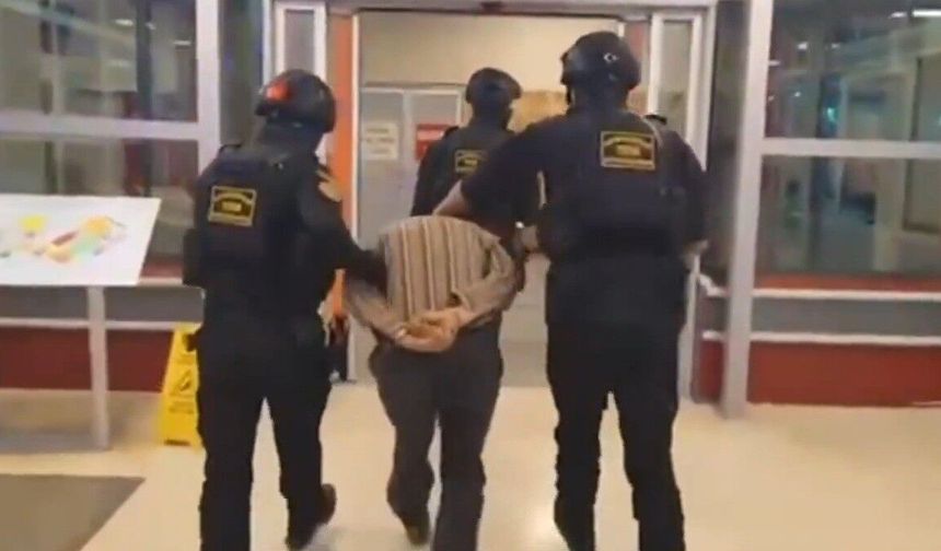 İçişleri'nden Burkay Karatepe'nin Yakalanma Anı Görüntüleri