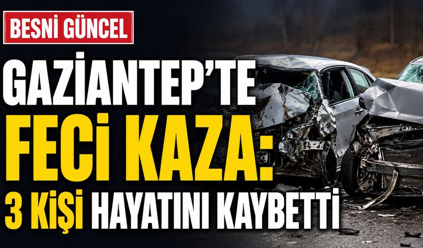 İki otomobil çarpıştı: 2'si çocuk 3 kişi yaralandı