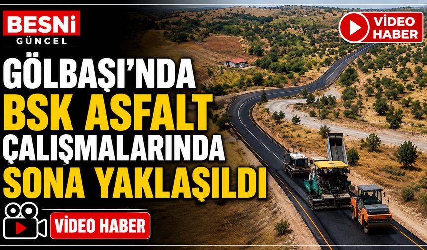Çataltepe Köyü'nde Sıcak Asfalt Çalışmaları Sürüyor