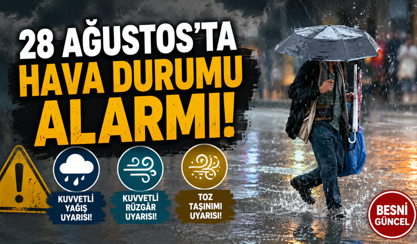 Güneydoğu İçin Toz Taşınımı Uyarısı