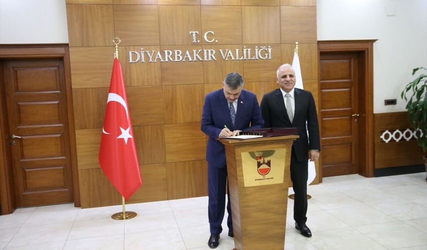 Bakan Çiftçi Diyarbakır'da Yetkililerle Bir Araya Geldi