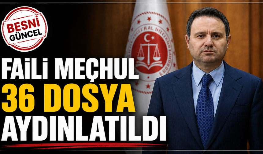 Faili Meçhul 36 Dosya Aydınlatıldı: 41 Maktul, 7 Yaralı