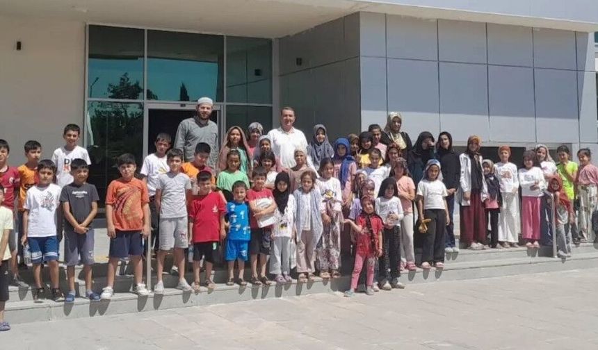 Kahta'da Yaz Kur'an Kursları Etkinliklerle Sürüyor