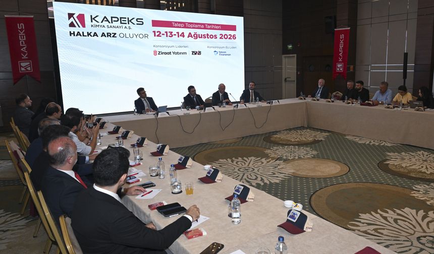 KAPEKS Kimya 12 Ağustos'ta halka arz için talep toplayacak