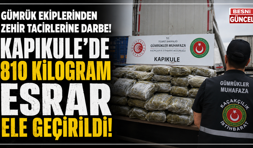 Gümrük Muhafaza Ekiplerinden Zehir Tacirlerine Darbe
