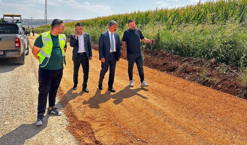 Beşyol-Kızılin Yolunda Sıcak Asfalt