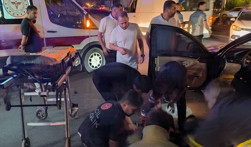Mardin Kızıltepe'de Kaza: 2 Yaralı Hastaneye Kaldırıldı