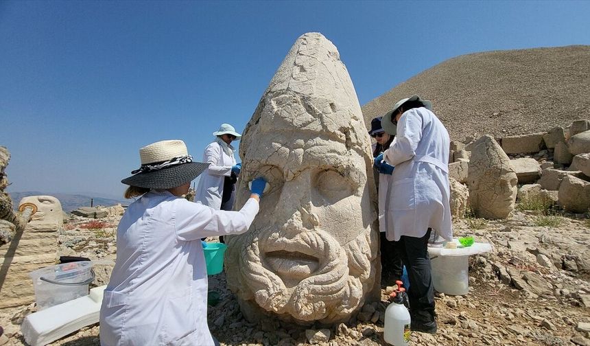 Nemrut Dağı Heykelleri Nanoteknolojiyle Korunuyor