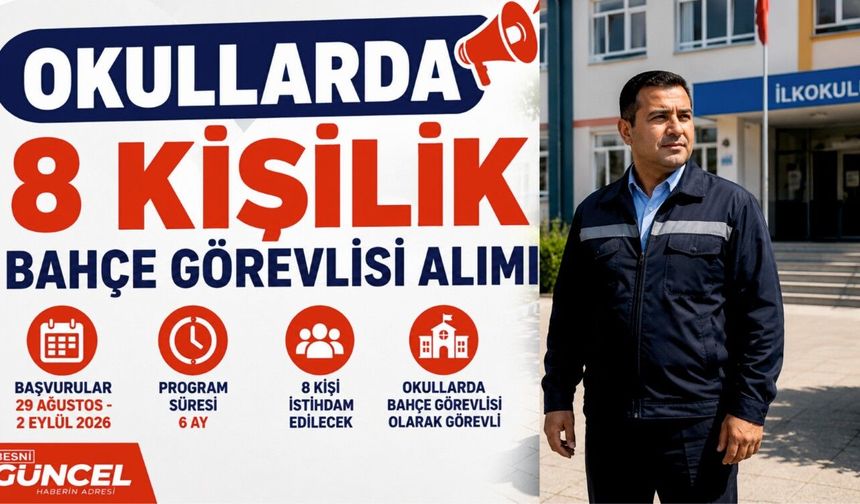 TYP Kapsamında 8 Kişiye İş İmkanı