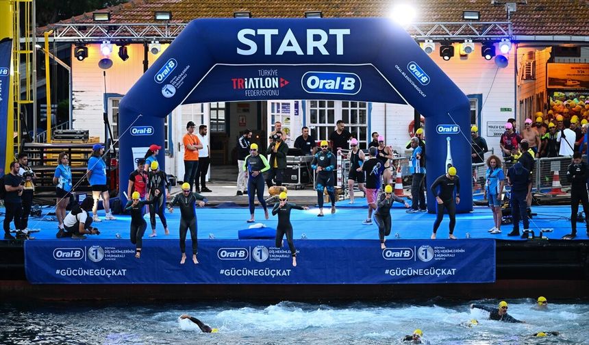 6. Oral-B İstanbul Boğaziçi Triatlonu tamamlandı