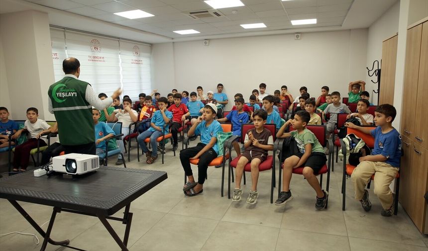 Yeşilay, Şanlıurfa'da Yaz Kursuyla 120 Öğrenciyi Bilinçlendirdi