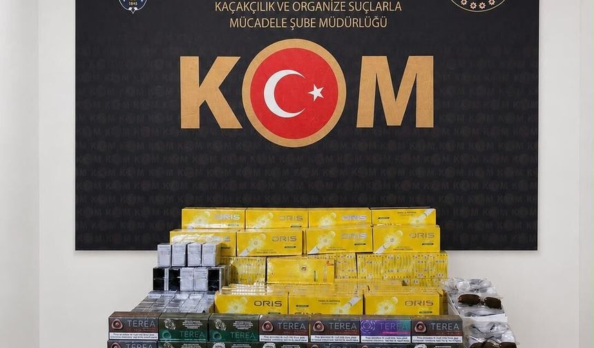 Şırnak'ta Yüzlerce Kaçak Malzeme Ele Geçirildi