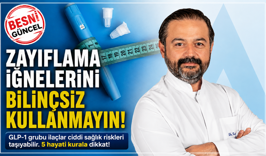 Zayıflama İğnesinde 5 Hayati Kural Uzman Uyardı