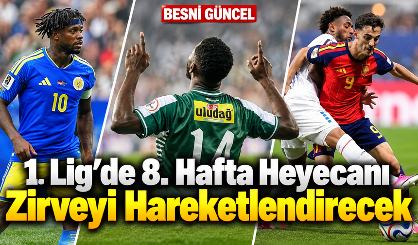1. Lig’de Zirvede Dört Takım 16 Puanla Yarışıyor