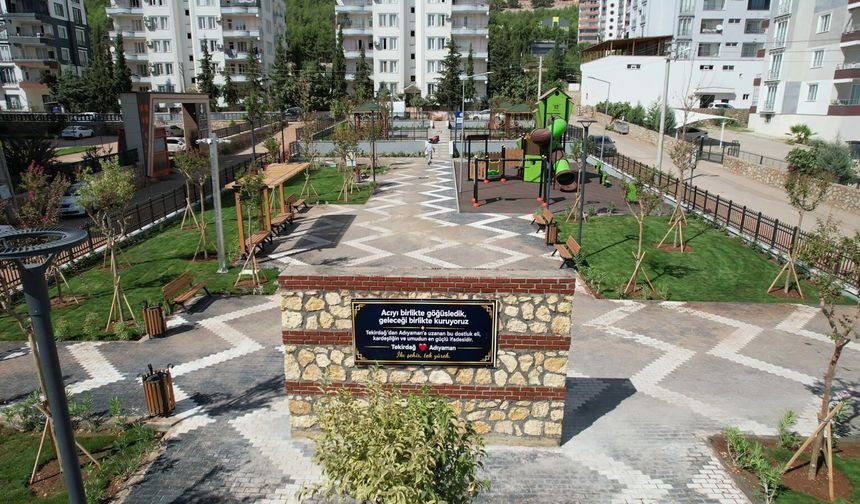 Tekirdağ Deprem Anı Parkı açılış için gün sayıyor