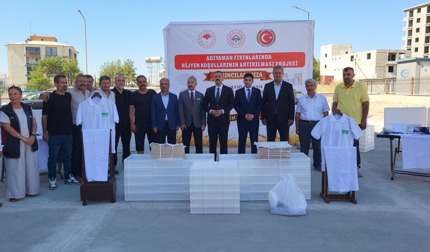 Adıyaman'da Fırınlarda Hijyen Standartları Yükseltiliyor